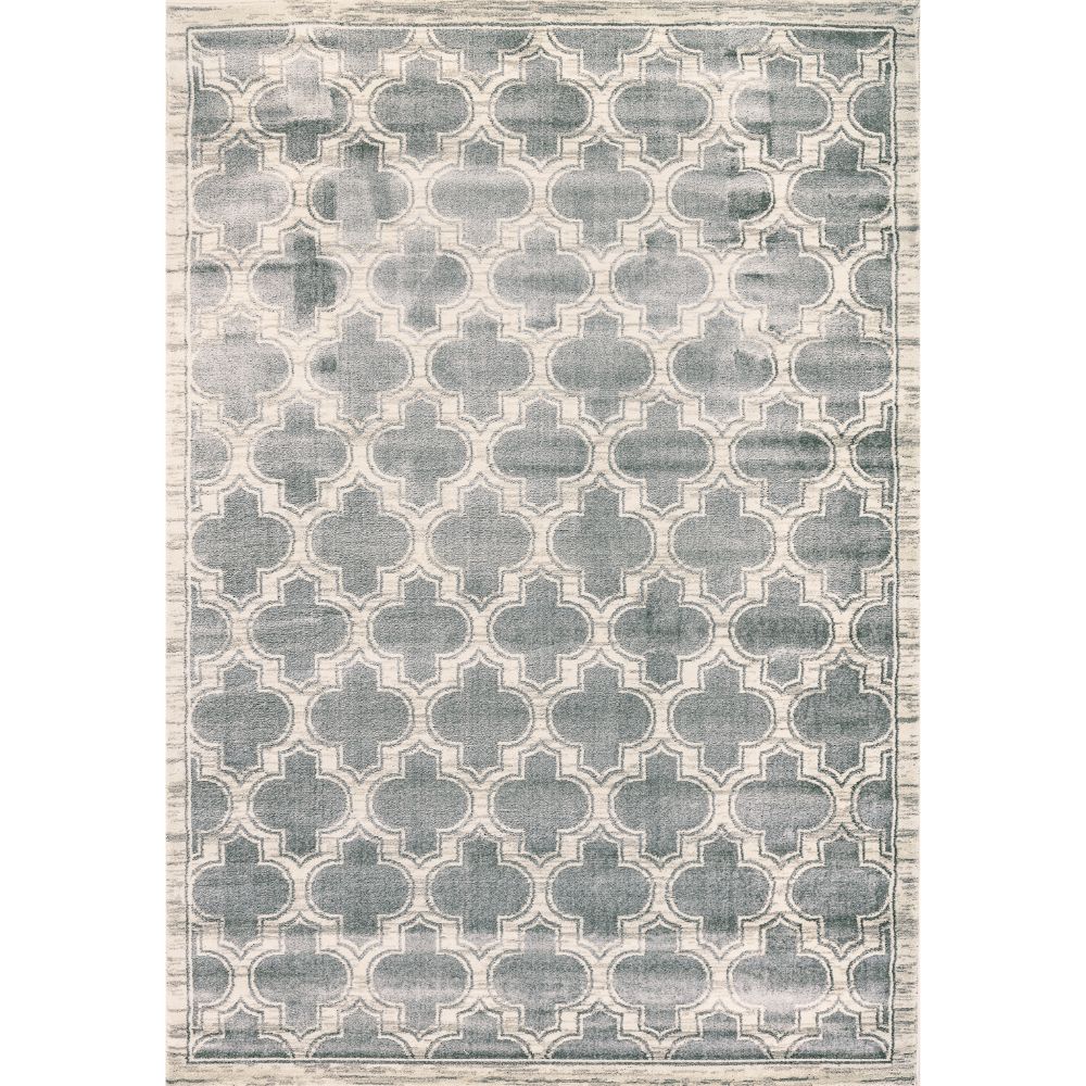 Dynamic Rugs 2816-910 Yazd 5.3 Ft. X 7.7 Ft. Rectangle Rug in Grey/Ivory